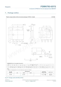 PSMN7R0-60YS Datasheet Page 11
