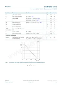 PSMN8R5-60YS Datenblatt Seite 3