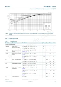 PSMN8R5-60YS Datenblatt Seite 5