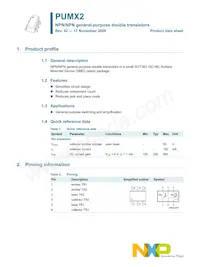 PUMX2 Datasheet Pagina 2