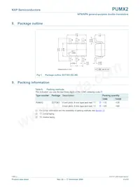 PUMX2 Datasheet Pagina 5