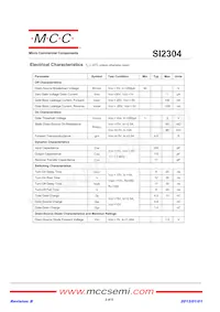 SI2304-TP數據表 頁面 2