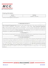 SI2305-TP Datasheet Pagina 4