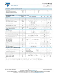 SIHF065N60E-GE3 Datenblatt Seite 2