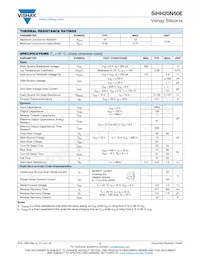 SIHH20N50E-T1-GE3 Datasheet Page 2