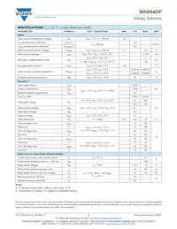 SIRA64DP-T1-RE3 Datasheet Pagina 2