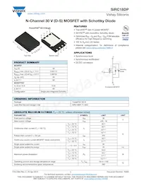 SIRC18DP-T1-GE3 Datasheet Copertura