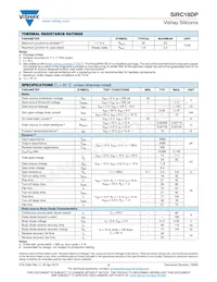 SIRC18DP-T1-GE3數據表 頁面 2