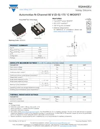 SQA442EJ-T1_GE3 Datasheet Copertura