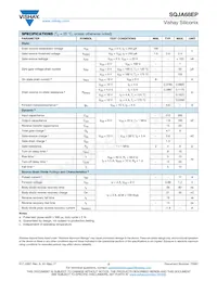 SQJA68EP-T1_GE3 Datasheet Pagina 2