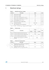 STU8NM50N Datasheet Pagina 3