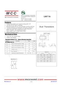 UMT1N-TP Datenblatt Cover