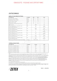 ZXTDC3M832TA Datenblatt Seite 2