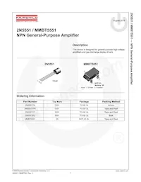 2N5551BU Datenblatt Seite 2