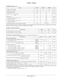 2N6667 Datasheet Pagina 2