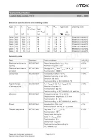 B59890C0160A051 Datenblatt Seite 3