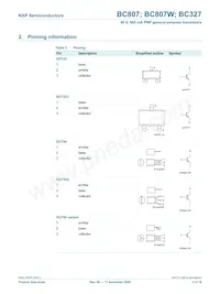 BC807-40W Datasheet Page 2