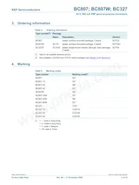 BC807-40W Datasheet Pagina 3