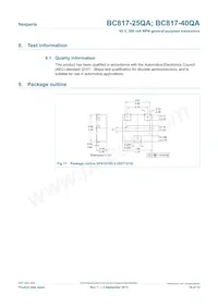 BC817-25QAZ Datasheet Pagina 10