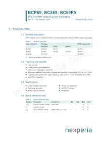 BC869-16 Datasheet Copertura