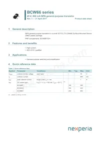 BCW66HR Datasheet Copertura