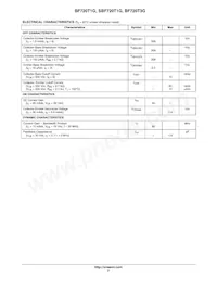 BF720T3G Datasheet Pagina 2