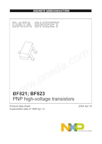 BF823 Datasheet Pagina 2