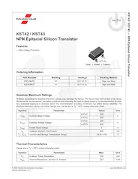 KST43MTF數據表 頁面 2