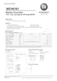 MCH6101-TL-E Datasheet Copertura
