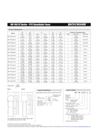 MF-RX375/72-2-99 Datasheet Pagina 2