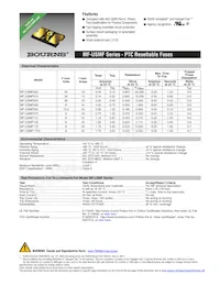 MF-USMF175-2 Datasheet Copertura