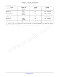 MJD253-001 Datasheet Pagina 6