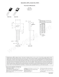 MJE210TG數據表 頁面 6