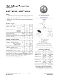MMBT5550LT1 Datenblatt Cover