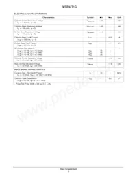 MSB92T1G Datasheet Pagina 2