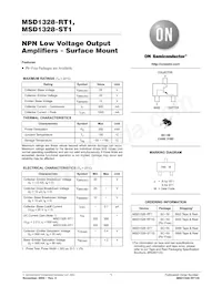 MSD1328-ST1G Datasheet Copertura