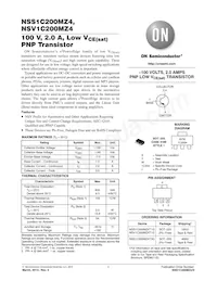 NSS1C200MZ4T3G Datenblatt Cover