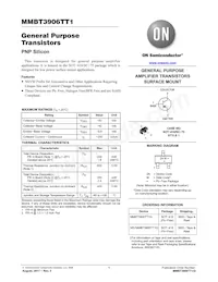 NSVMMBT3906TT1G Datenblatt Cover