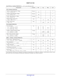 NSVMMBT5401M3T5G Datasheet Pagina 2