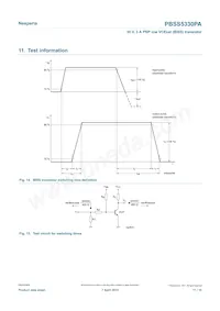 PBSS5330PA數據表 頁面 11