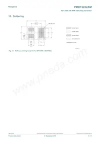 PMBT2222AMYL數據表 頁面 9