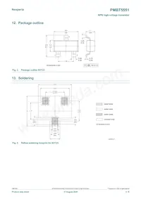 PMBT5551 Datasheet Pagina 4