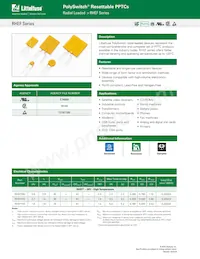 RHEF600S Datasheet Copertura