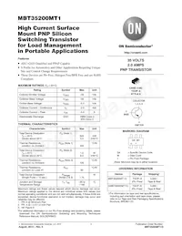 SMBT35200MT1G數據表 封面