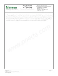 SMDC050F-2 Datasheet Pagina 2