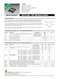 TBU-DF085-500-WH Datasheet Copertura