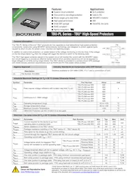 TBU-PL075-200-WH Datasheet Copertura