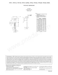 TIP41A Datasheet Pagina 6