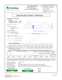 VTP175LF Datasheet Copertura