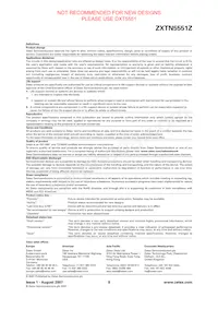 ZXTN5551ZTA Datasheet Pagina 8